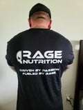 Rage Nutrition 2nd Edition Men's T-Shirt Black