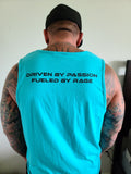 Rage Nutrition 2nd Edition Men's Tank Teal