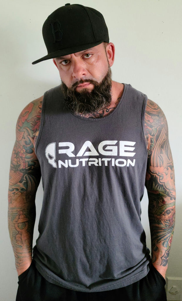 Rage Nutrition 2nd Edition Men's Tank Heavy Metal