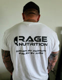 Rage Nutrition 2nd Edition Men's T-Shirt White
